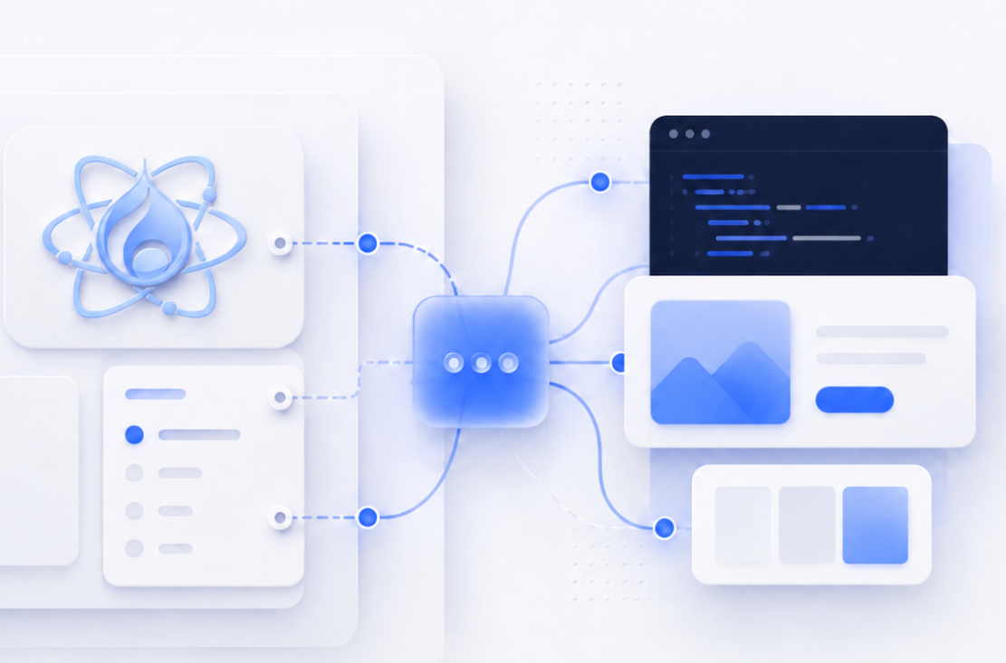 React components rendering inside a Drupal-powered page